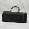 Miguel Vintage Leather Luggage Bag Dark Brown + FREE Toiletry Bag