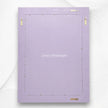 Luxury Bone Inlay Stripe Mirror Lilac