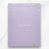 Luxury Bone Inlay Stripe Mirror Lilac