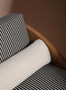 Arc Bolster Wooden Lounge Chair bolster close-up