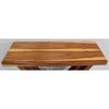 Arch Live Edge Solid Wood Console Table top view