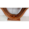 Arch Live Edge Solid Wood Console Table arched base detail