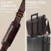 Atlas Genuine Leather Laptop Bag Mulberry