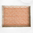 Buy Bone Inlay Tray Orange