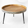 Bello Bone Inlay Coffee Table Black
