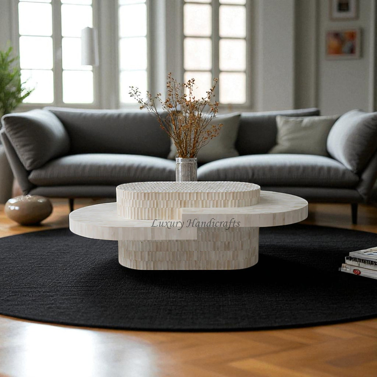 Buy Bone Inlay Coffee Tables | Center Tables @ Best Price – Luxury ...
