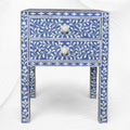 Buy Bone Inlay Bedside Table