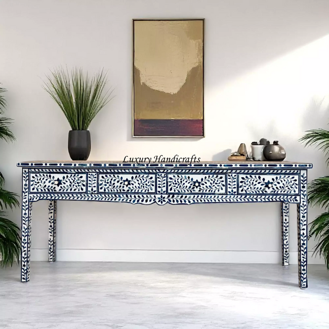 Bone Display Table Buy Bone Inlay Console Tables & Desks Online – Luxury Handicraft