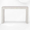 Bone Inlay Floral Konsolentisch Grau