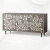 Bone Flower Media Console Dusk Finish 2