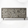 Bone Flower Media Console Dusk Finish 1