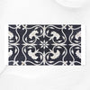 Bone Inlay Flower Tray Black | Wood Inlay Tray