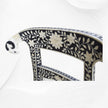 Bone Inlay Goat Head Chair Black