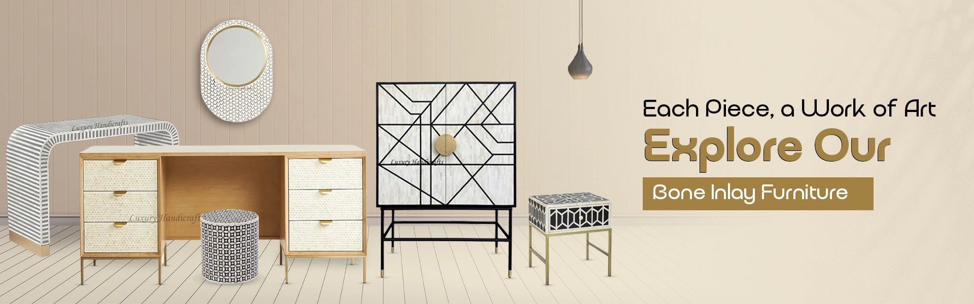 Bone Inlay Furniture