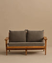 Breeze Teak Frame Sofa front view