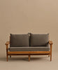 Breeze Teak Frame Sofa front view