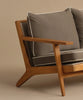 Breeze Teak Frame Sofa lounge chair view