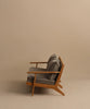 Breeze Teak Frame Sofa chair side view