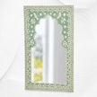 Butterfly Bone Inlay Mirror Green