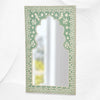Butterfly Bone Inlay Mirror Green