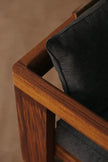 Cadence Low Wooden Lounge Chair joinery detail