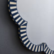 Luxury Bone Inlay Mirror Blue