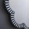 Luxury Bone Inlay Mirror Blue
