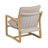 Cove Sling Back Wooden Armchair side view