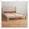 Cozy Bone Inlay Bed Brown