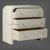 Curved Bone Inlay Waterfall Chest