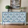 Swan Bone Inlay Sideboard Blue
