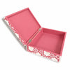 Handcrafted Bone Inlay Box Pink