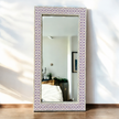 Buy Bone Inlay Mirror Lilac