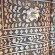 Estelle Mother of Pearl Inlay Curved Dresser Grey