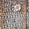 Estelle Mother of Pearl Inlay Curved Dresser Grey