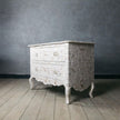 Estelle Mother of Pearl Inlay Curved Dresser White