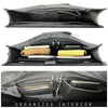 Ezra 16 Inches Hunter Leather Laptop Bag Black
