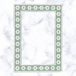 Green Bone Inlay Mirror