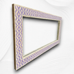 Handcrafted Bone Inlay Mirror