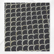 Bone Inlay Fishscale 3 Drawer Bedside Black
