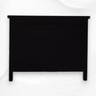 Flower Mother Of Pearl Inlay 4 Drawer Chest Black