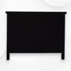 Flower Mother Of Pearl Inlay 4 Drawer Chest Black