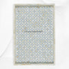 Geometric Bone Inlay Tray Ice Blue