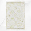 Geometric Bone Inlay Tray White
