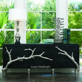 Handcarved Branch Sideboard Silver