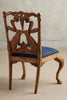 Hare Hand Carved Wooden Dining Chair side view