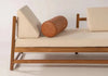 Haven Wooden Daybed Sofa with bolster and cushions