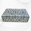 Hope Bone Inlay Box Grey