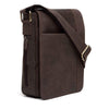 Genuine Leather Cross Body Shoulder Bag with adjustable Strap Handmade Purse travel bag travel purse