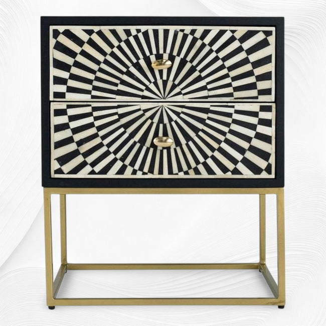 Buy Bone Inlay Nightstand